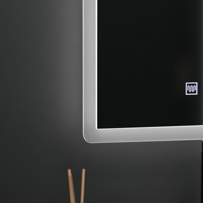 Oglinda LED Rentagulara, 60x80cm, Touch VENERA , Sistem Dezaburire,Dimabila