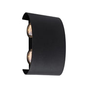 Fantas Aplica LED de Exterior si Interior, 4 Surse x 1W, IP65, Metalic, Negru, 3000K