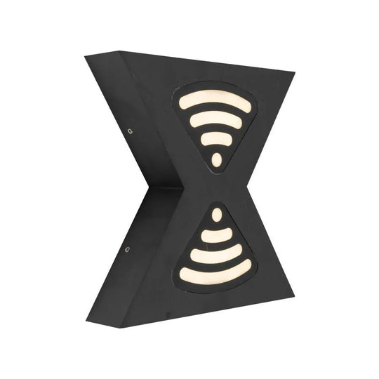 Aplica LED de Exterior Retelis, 12W, Metal, Negru Aplice de Exterior Default Title Alessandro Design