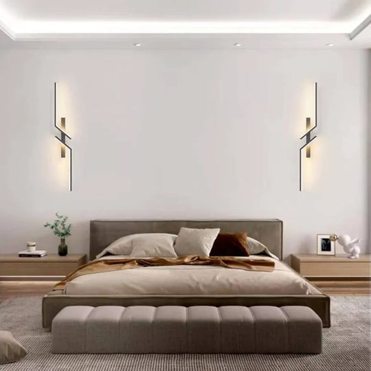 Aplica LED Elliana 18W Alb Negru Aplice de Interior Default Title Alessandro Design