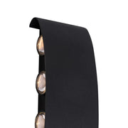 Aplica LED Exterior Ellis, 8W, 8 Surse de lumina, Lumina Calda, Negru