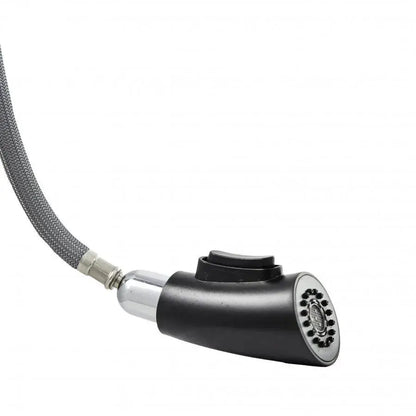 Baterie Bucatarie cu Dus Extractibil, Alama Sanitara, Crom, W059