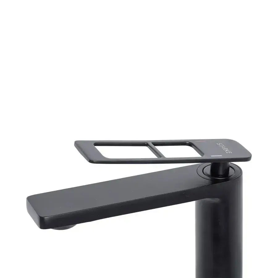 Baterie Lavoar Monocomanda Cartus Ceramic Alama Sanitara Negru Racorduri si Kit Fixare Incluse 9707H