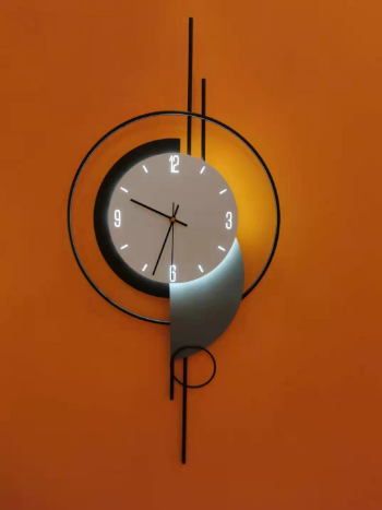 Aplica LED Decorativa ARTY 80x40 cm Lumina Rece/Neutra/Calda Negru