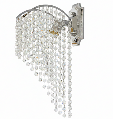 Aplica Cristal Ander 1x E14 Crom Lucios