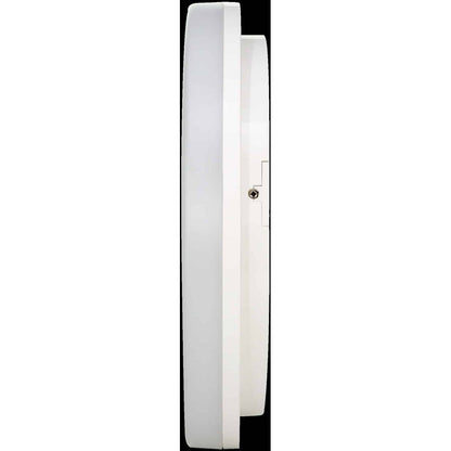 Plafoniera LED de Tavan Rotunda, 36W, 22cm, 6000K, Metal Alb – Lumina Rece