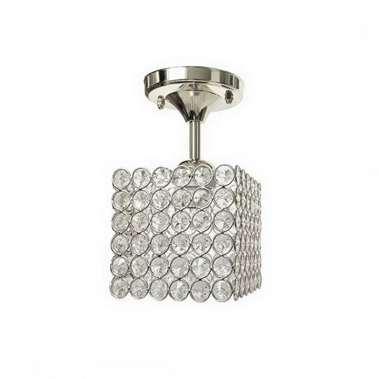 Lustra Catrina, 1xE27, Crom, Metal si Cristal Lustre Clasice Default Title Alessandro Design