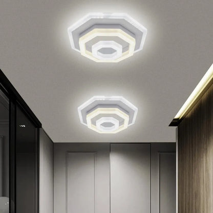 Lustra LED ADELINE 24W, Diametru 20cm, lumina Rece/Calda/Neutra, Alb