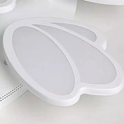 Lustra LED cu telecomanda TULIP 47W, 3 Petale, lumina Rece/Calda/Neutra, Dimabila, Alb