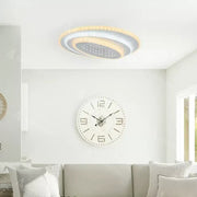Lustra LED NEXA 3D 36W, Ovala, lumina Rece/Calda/Neutra , Alb