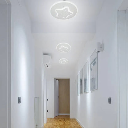 Lustra LED HEATH STEA, 30W, Diametru 20cm, lumina Neutra, Alb