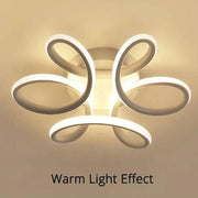 Lustra LED PANZEA 36W, lumina Rece/Calda/Neutra, Alb