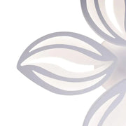 Lustra LED cu telecomanda ORCHID 65W, 5 Petale, lumina Rece/Calda/Neutra, Dimabila, Alb