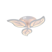 Lustra LED cu telecomanda LAURICE 33W, 3 Petale, lumina Rece/Calda/Neutra, Dimabila, Alb