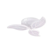 Lustra LED cu telecomanda LAURICE 33W, 3 Petale, lumina Rece/Calda/Neutra, Dimabila, Alb