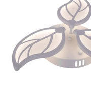 Lustra LED cu telecomanda LAURICE 33W, 3 Petale, lumina Rece/Calda/Neutra, Dimabila, Alb