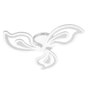 Lustra LED cu telecomanda GLORIOSA 68W, 3 Petale, lumina Rece/Calda/Neutra, Dimabila, Alb