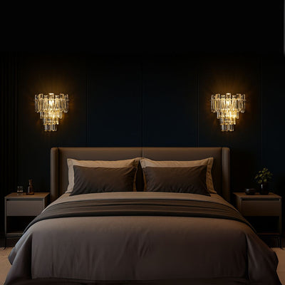 Aplica Cristal BELMONTE, 3x E14, Transparent