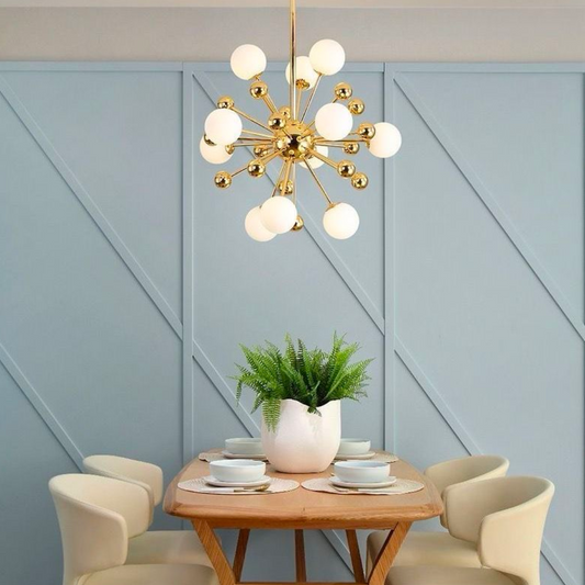 Lustra Auriemma, 12x G9, Auriu