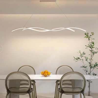 Lustra LED cu telecomanda VEYRA, 35W, lumina Rece/Calda/Neutra, Dimabila, Alb