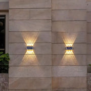 Aplica LED Exterior Solaris, 6 Surse de lumina, Lumina Calda, Negru