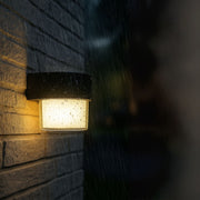 Aplica LED Exterior MIRA, 1 Sursa de lumina, Lumina Calda, Negru