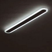 Aplica LED de Exterior SUHA, Lungime 30cm, 4W, IP65, Metal, Liniar, Negru