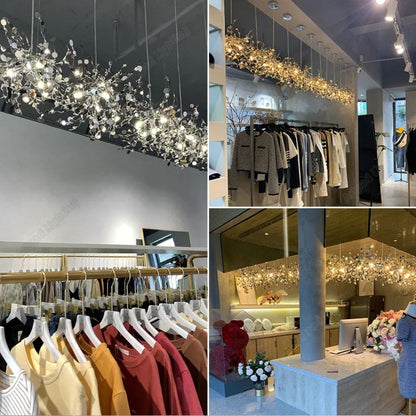 Candelabru Modern, CAPRICIO Allegro, 2xE14, Diametru 40cm, Auriu, Inaltime Reglabila