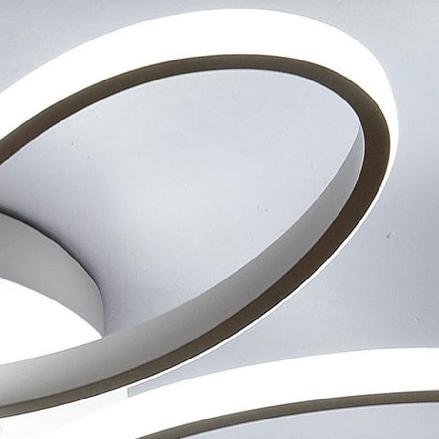 Lustra LED cu telecomanda ELIZA, 65W, lumina Rece/Calda/Neutra, Dimabila, Alb