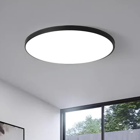 Plafoniera LED SOLIS 27cm 20W Lumina Rece Negru