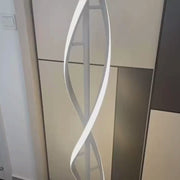 Lampadar LED Upsilon, 27W, lumina Rece/Calda/Neutra, Metal si Acril, Alb