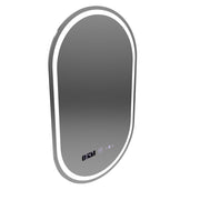 Oglinda LED Ovala, 50x80cm, Eminence MotionGlow Marcello, Sistem Dezaburire, Ceas & Termometru, Dimabila