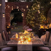 Ghirlanda LED 20 surse de lumina 20M 20xE27 Negru IP65