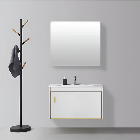 Set Mobilier Baie, Alb, PVC, T356/40