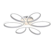 Lustra LED cu telecomanda ELIZA, 65W, lumina Rece/Calda/Neutra, Dimabila, Alb