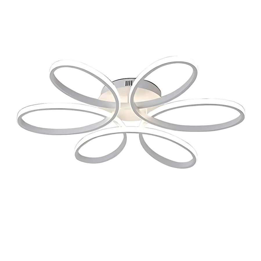 Lustra LED cu telecomanda ELIZA, 65W, lumina Rece/Calda/Neutra, Dimabila, Alb