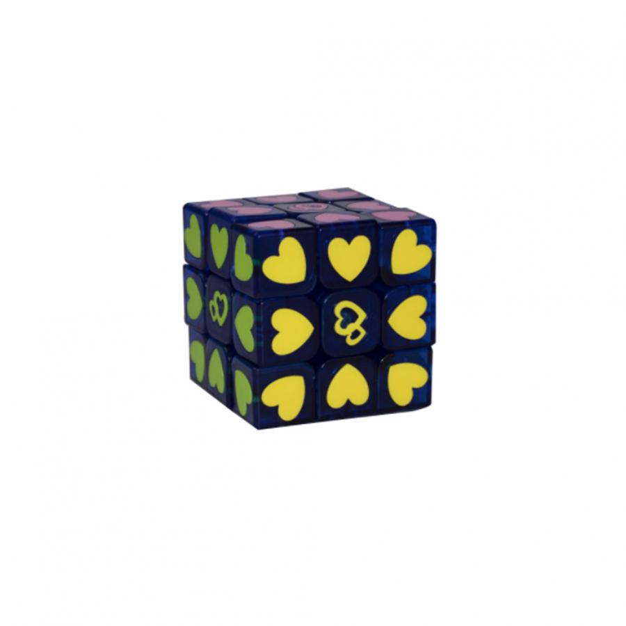 Cub Rubik Multicolor 3X3 inima multicolor , CP-33-B