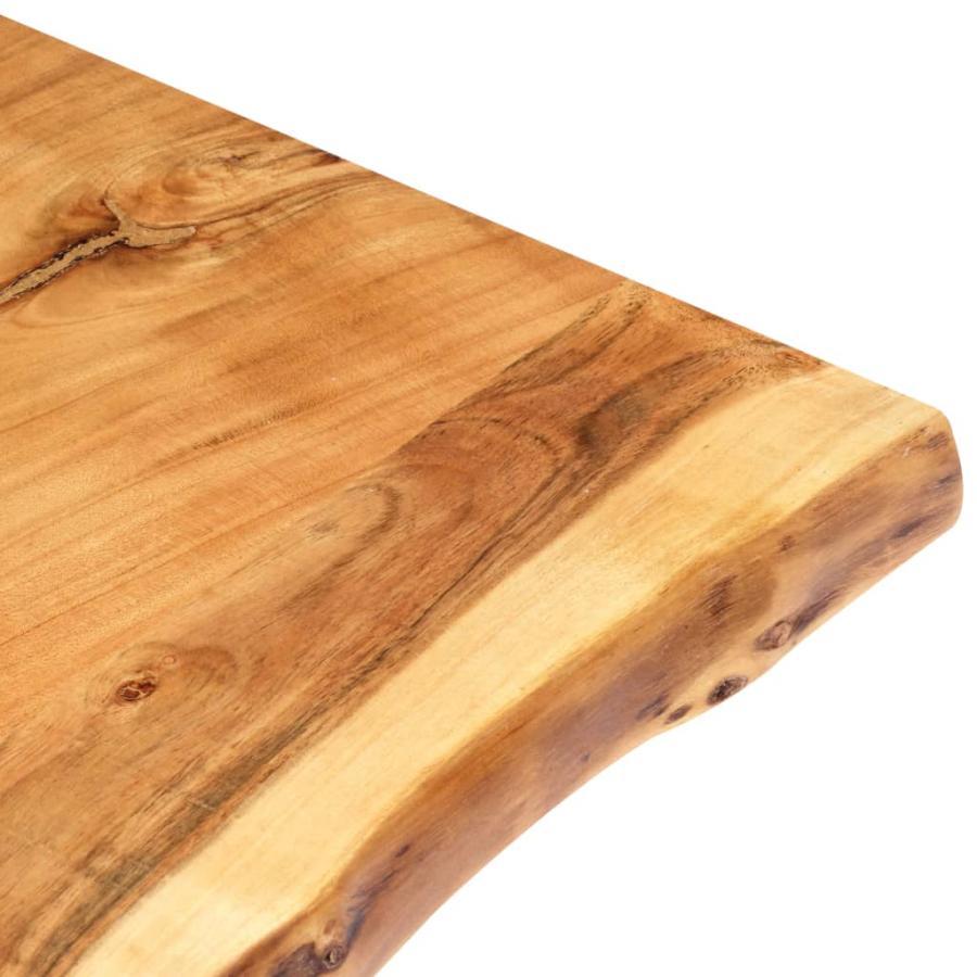 form Outcome Borrowed Blat de masă, 118x(50-60)x3,8 cm, lemn masiv de acacia