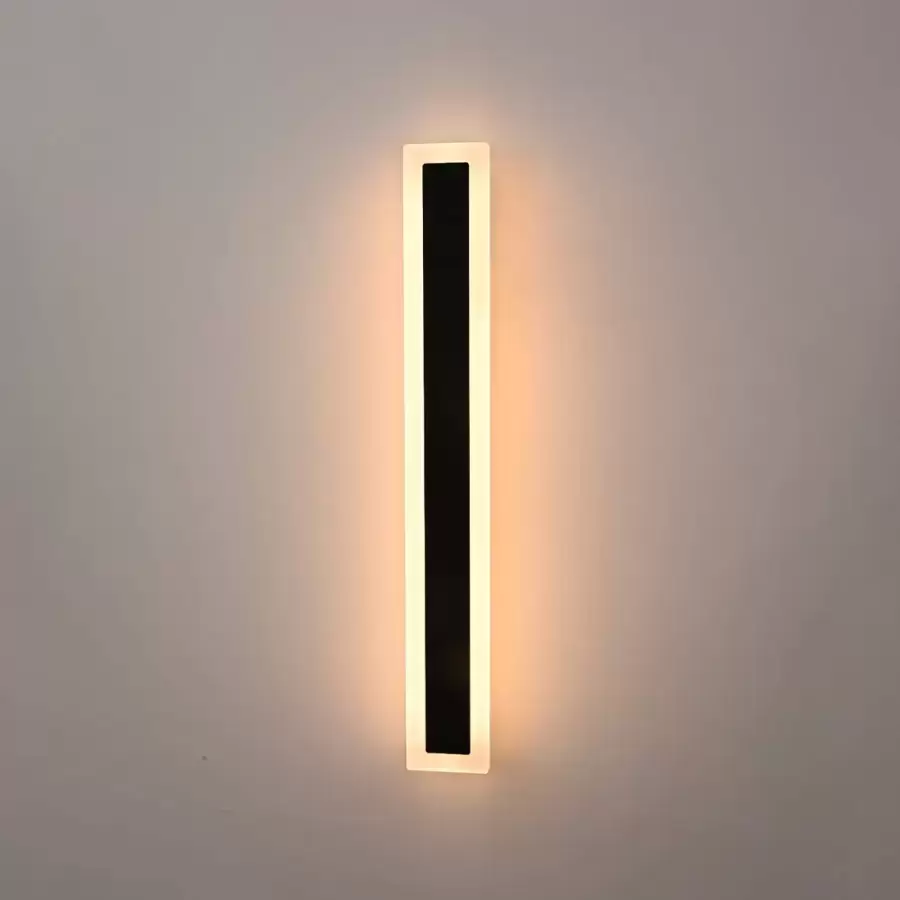Aplica LED Exterior Marcus 16W Alb Negru