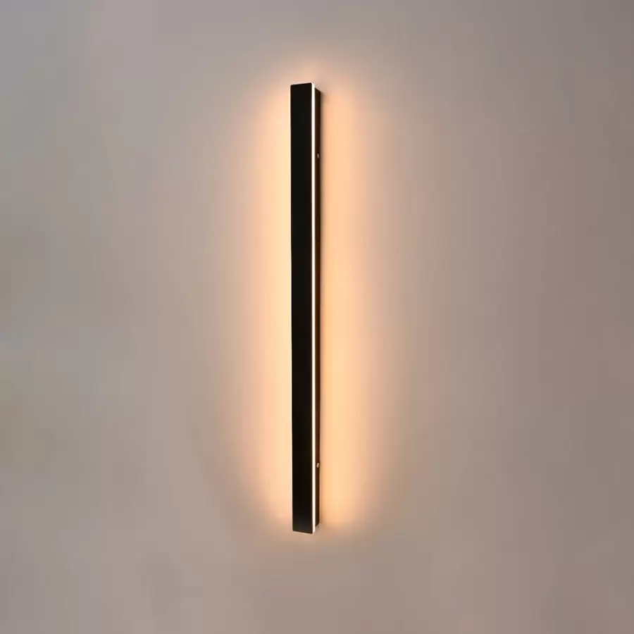 Aplica LED Exterior Saul 25W Alb Negru