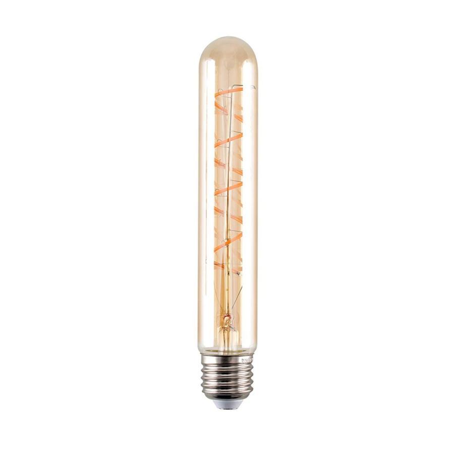 Bec LED Filament Amber E27, 4W, 2500K, 18cm