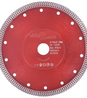 Disc diamantat de tăiere cu găuri oțel, 230 mm