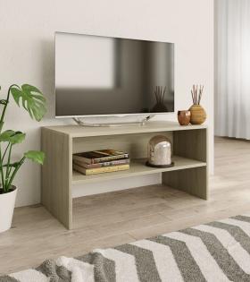 Comodă TV, stejar Sonoma, 80x40x40 cm, PAL