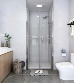 Ușă cabină de duș, transparent, 76 x 190 cm, ESG