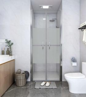Ușă cabină de duș, jumătate mat, 86 x 190 cm, ESG