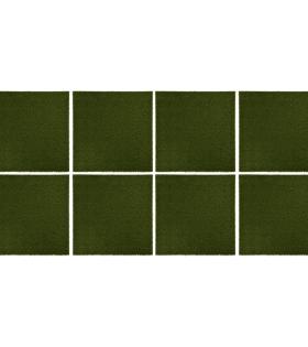 Plăci de iarbă artificială, 8 buc, 50x50x2,5 cm, cauciuc