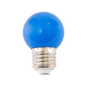 Bec LED, E27, 2W, Albastru