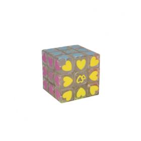 Cub Rubik Multicolor 3X3 inima multicolor , CP-33-T
