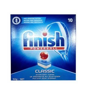 Detergent Capsule FINISH pentru Mașina de Spălat Vase, 10 Tablete