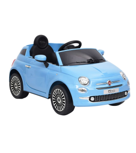 Mașină  Fiat 500 Electrică pentru Copii, Albastru